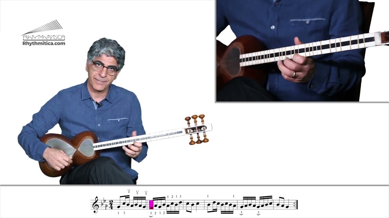 Persian Tar Lessons by Fariborz Azizi @Rhythmitica