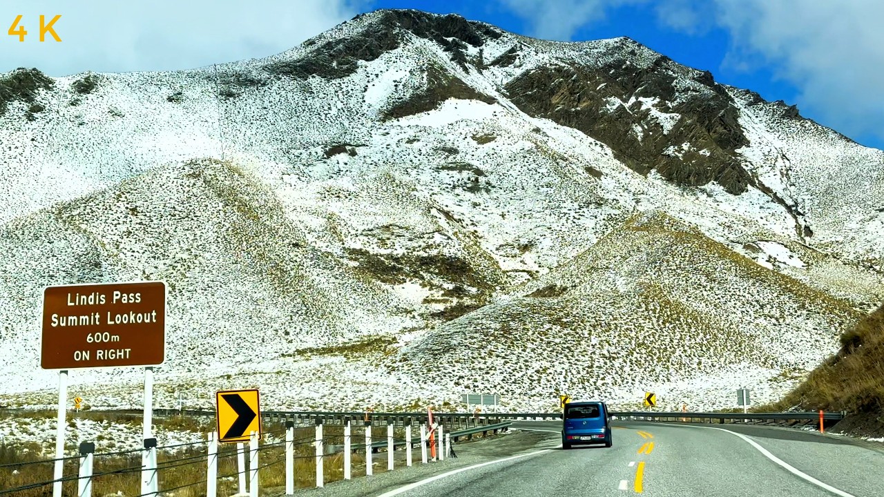 Lindis Pass 2025 | Epic Drive Through NZ’s Remote Highland Gateway | New Zealand Driving Tour 4K