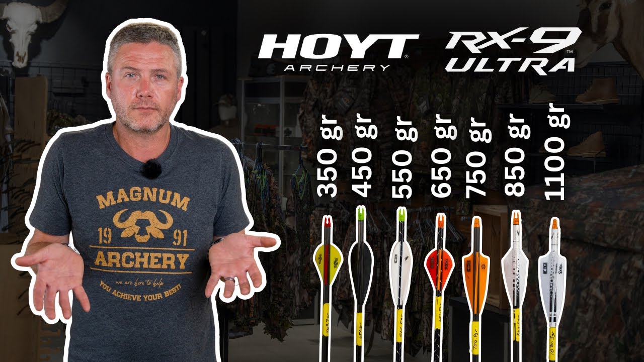 Does Arrow Weight Really Matter?  Efficiency Test with Hoyt RX9 Ultra