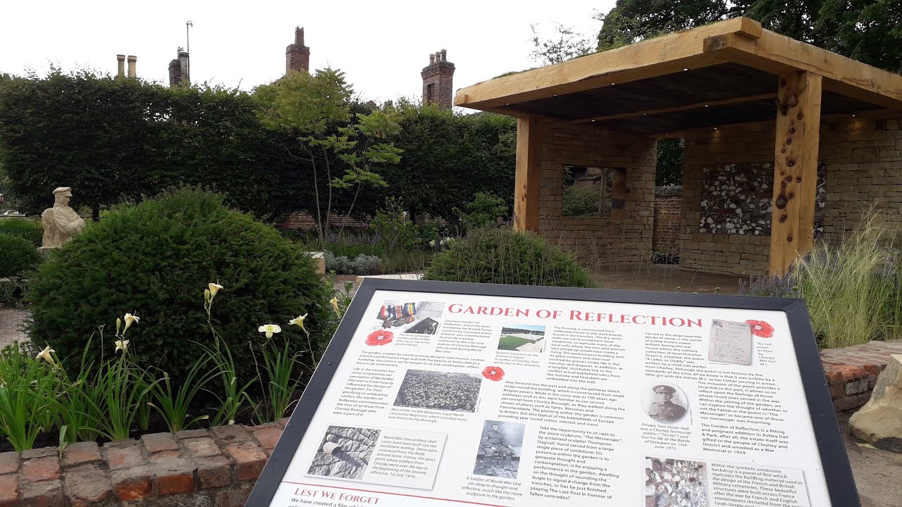 The Chorley & District Garden of Reflection - Astley Hall, Chorley 2018