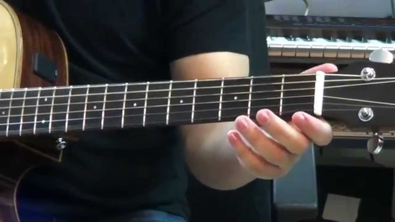 Como poner los Dedos en la Guitarra