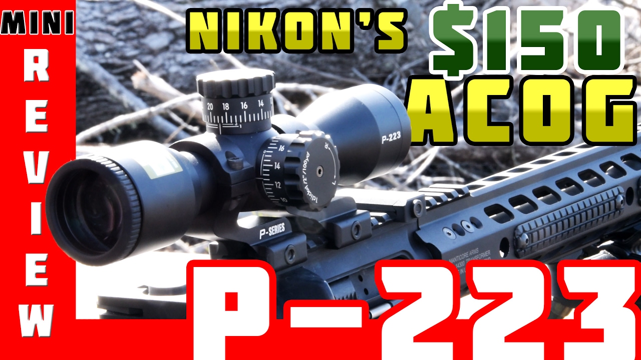 Nikon P-223 3x32 &mdash; альтернатива ACOG за 150 долларов