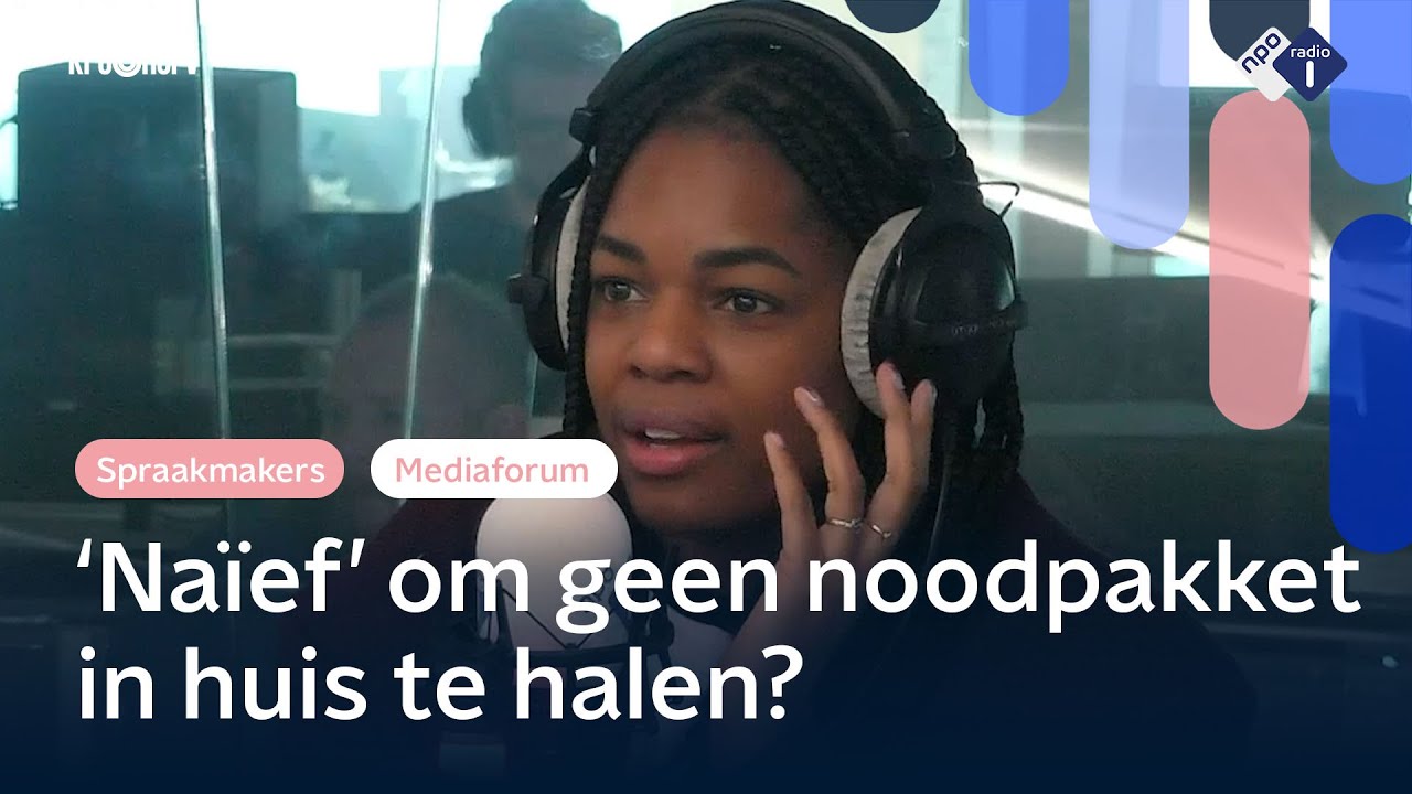 Overheid blijft noodpakket pushen: 'Voelt zo paniekerig' | Mediaforum | NPO Radio 1