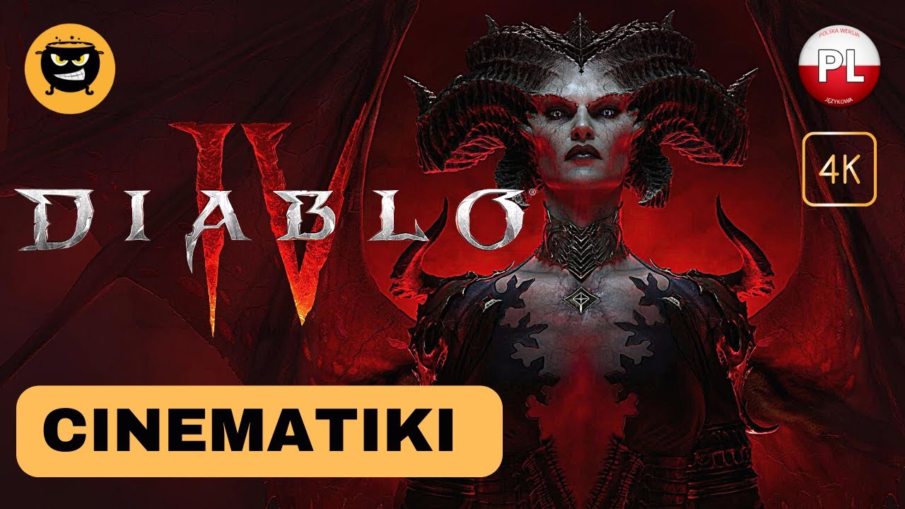 Diablo IV PL | Wszystkie Cinematiki | Filmowe Przerywniki / Cutscenki / Cutsceny Do&nbsp;Fabuły&nbsp;(2023)