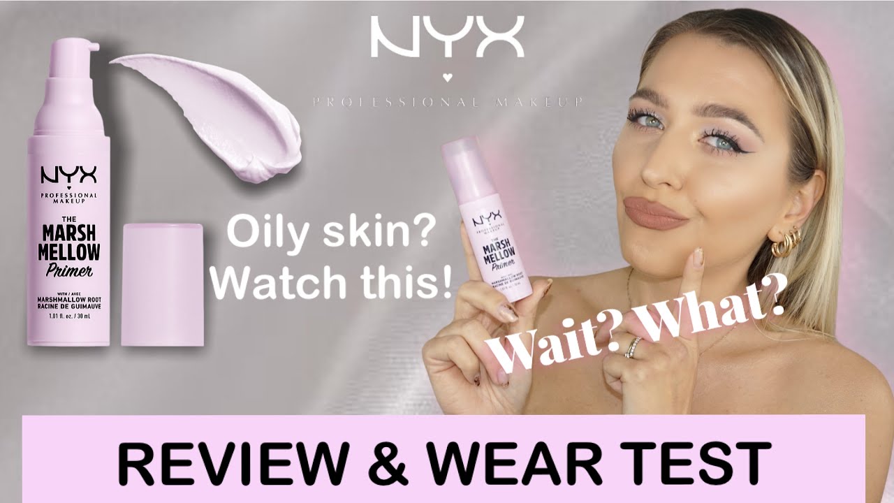 NYX MARSHMALLOW face Primer | First impressions REVIEW & WEAR test | Hit or Miss?
