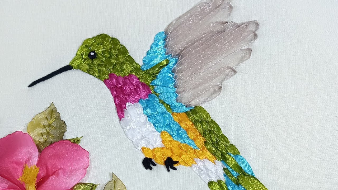 Colibrí con listón.