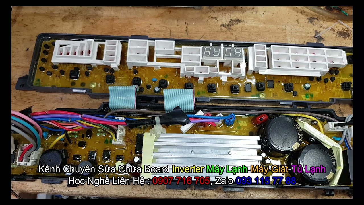 Hướng dẫn sửa thật chậm lỗi Eb4 máy giặt Toshiba inverter các bạn xem để sửa thành công nhé.