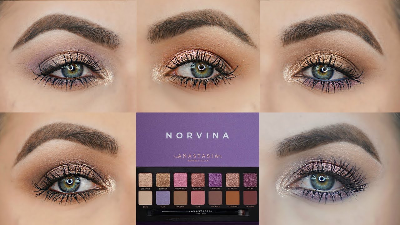 5 ОБРАЗОВ 1 ПАЛЕТКА | ПЯТЬ ОБРАЗОВ ДЛЯ ГЛАЗ С ПАЛЕТКОЙ NORVINA ОТ ANASTASIA (ABH) | Patty