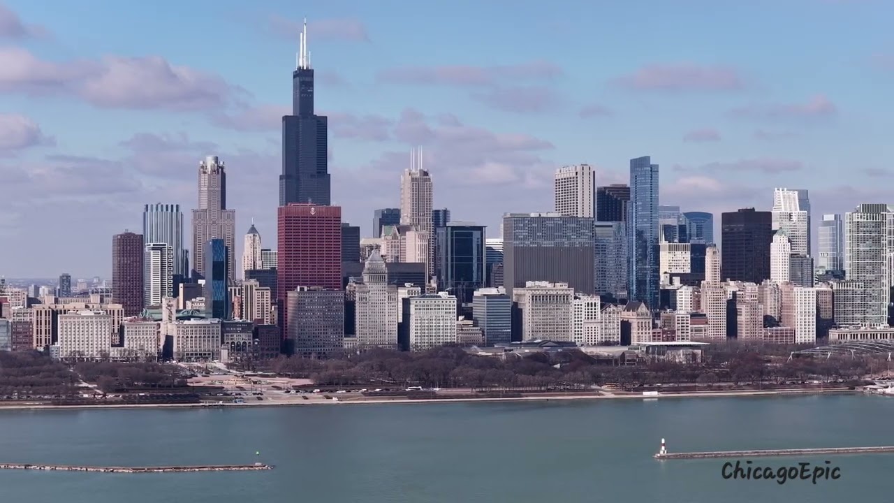 Chicago skyline Feb 2026