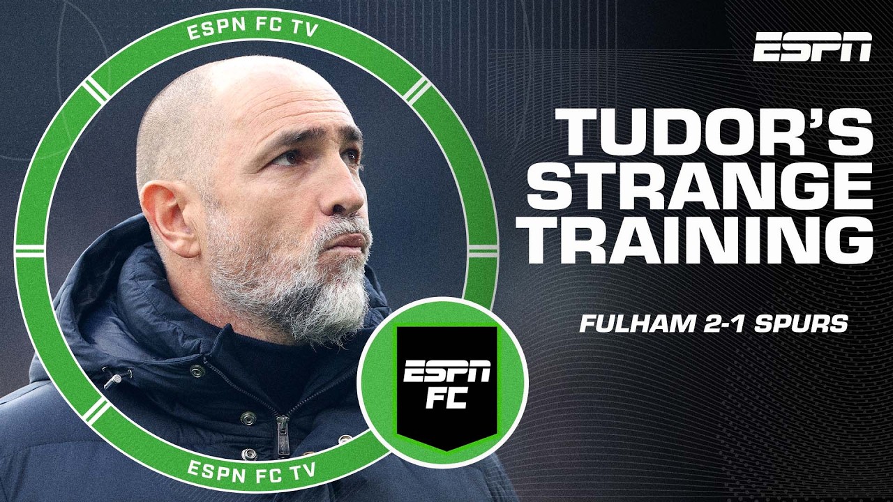 Igor Tudor had Tottenham doing WHAT during training this week? 😳 | ESPN FC