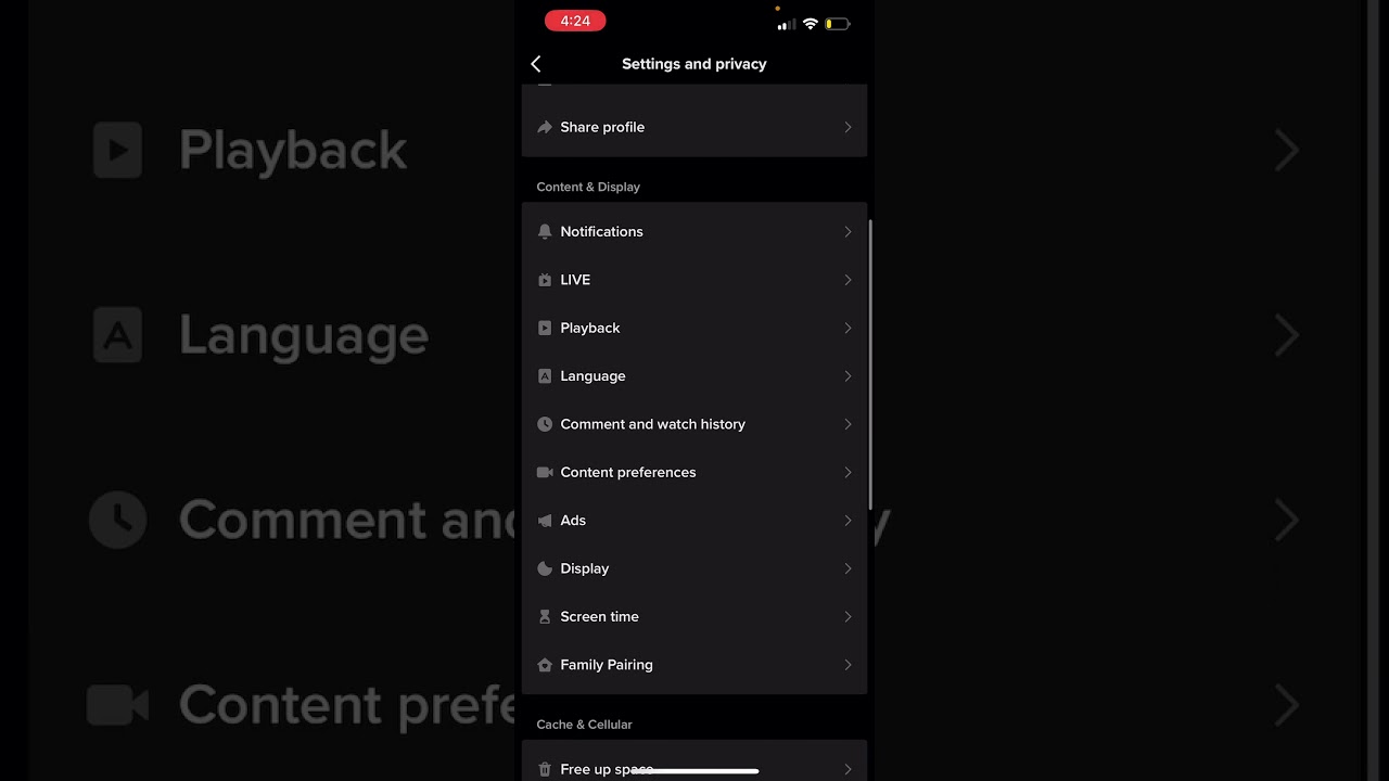 How to view watch history on tiktok