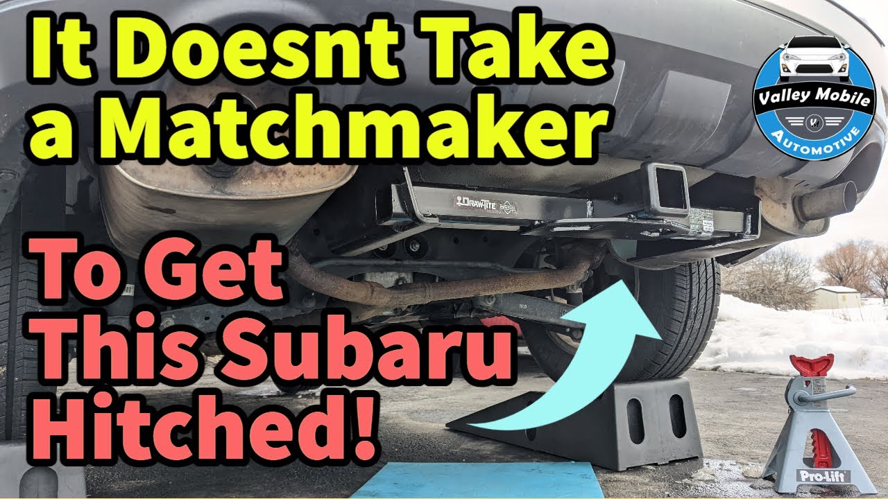 2011 Subaru Forester Tow Hitch Installation | Draw Tite Tow Hitch