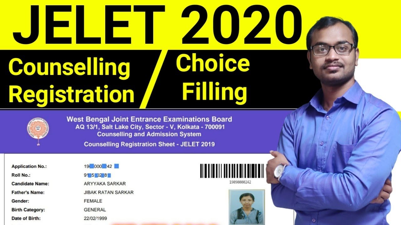 JELET 2020 COUNSELLING Registration || Choice Filling || Important Tips