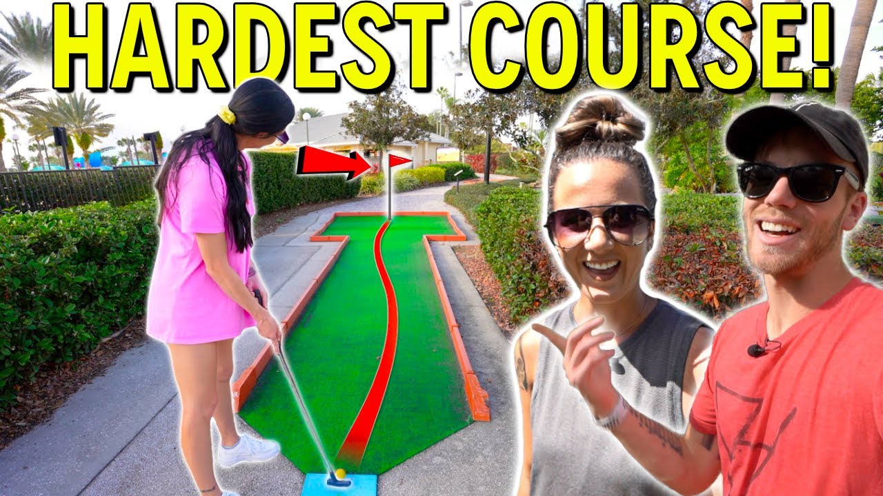 The HARDEST Putt Putt Course We've Ever Played!
