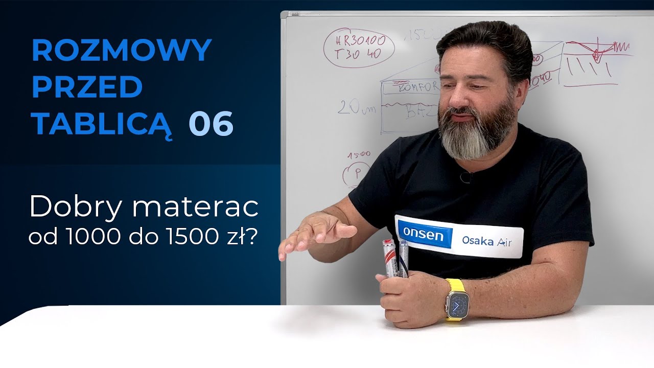 Dobry materac od 1000 do 1500 złotych?| Przed tablicą o materacach (6) | #cena #manipulacja #prawda