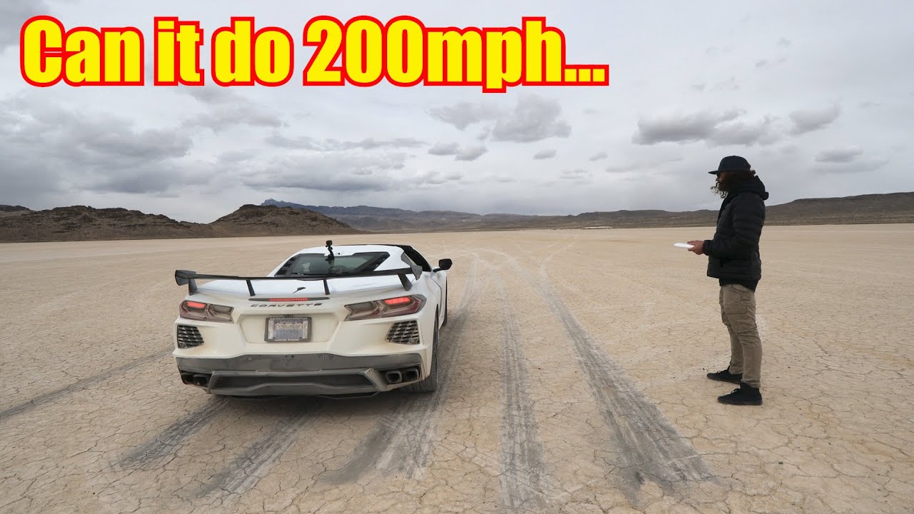 This is the Top Speed of my Corvette C8!