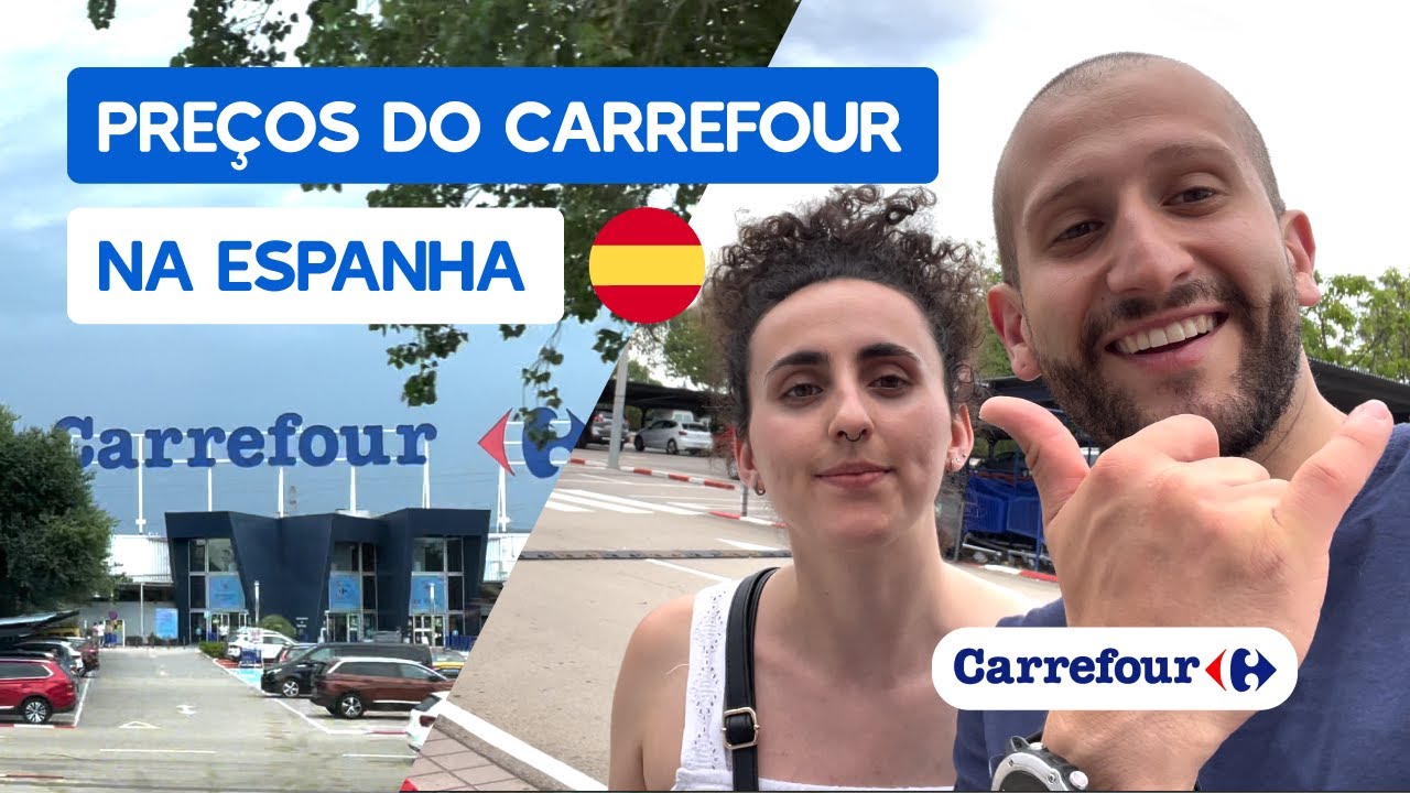 PREÇOS DO SUPERMERCADO CARREFOUR NA ESPANHA | Barcelona 2023🇪🇸