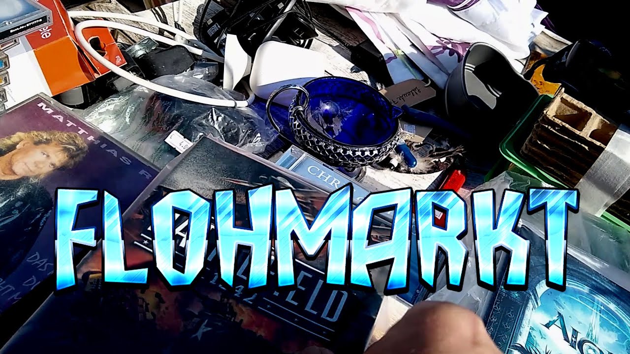 FLOHMARKT LIVE ACTION #01 - Cooles Zeug für wenig Geld - Retro Haul