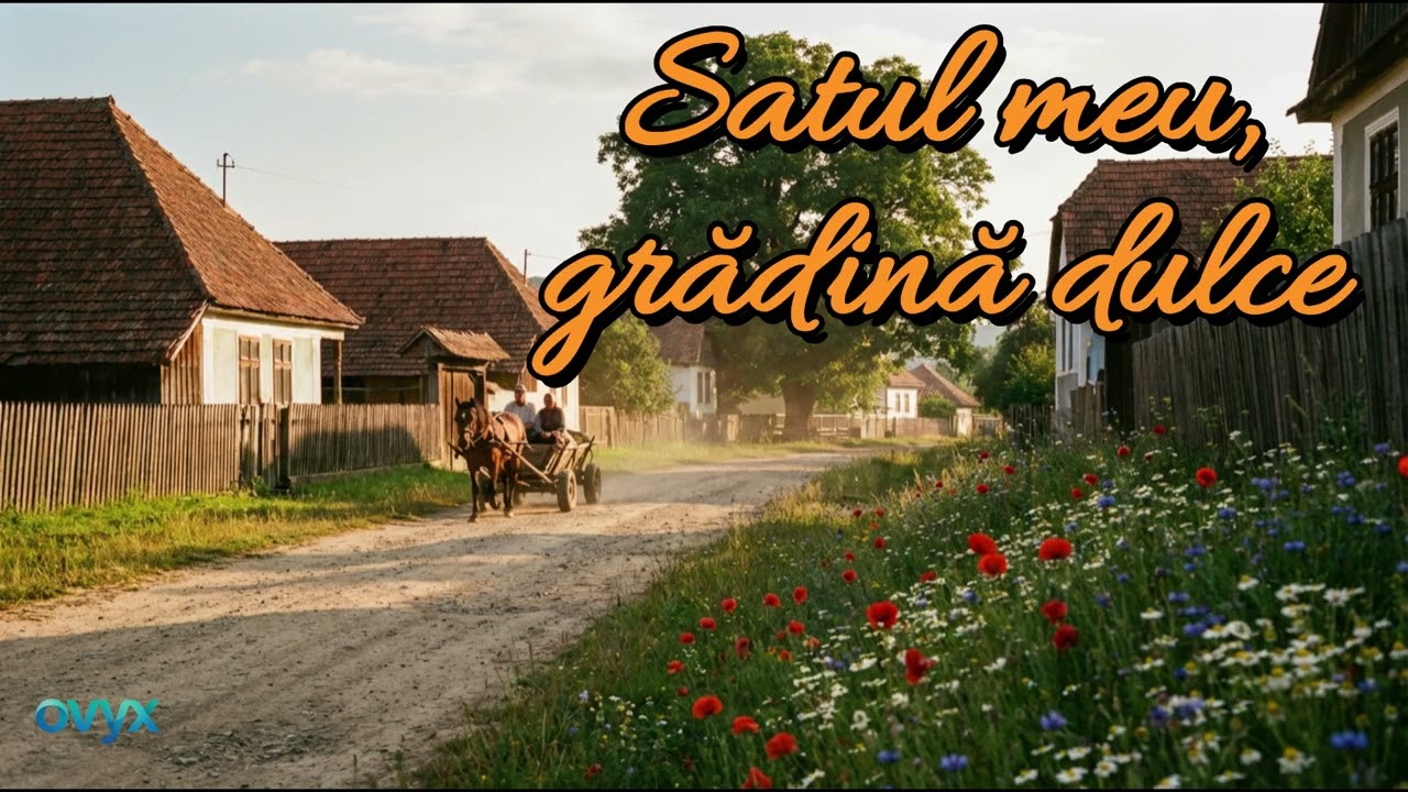 Satul meu, grădină dulce