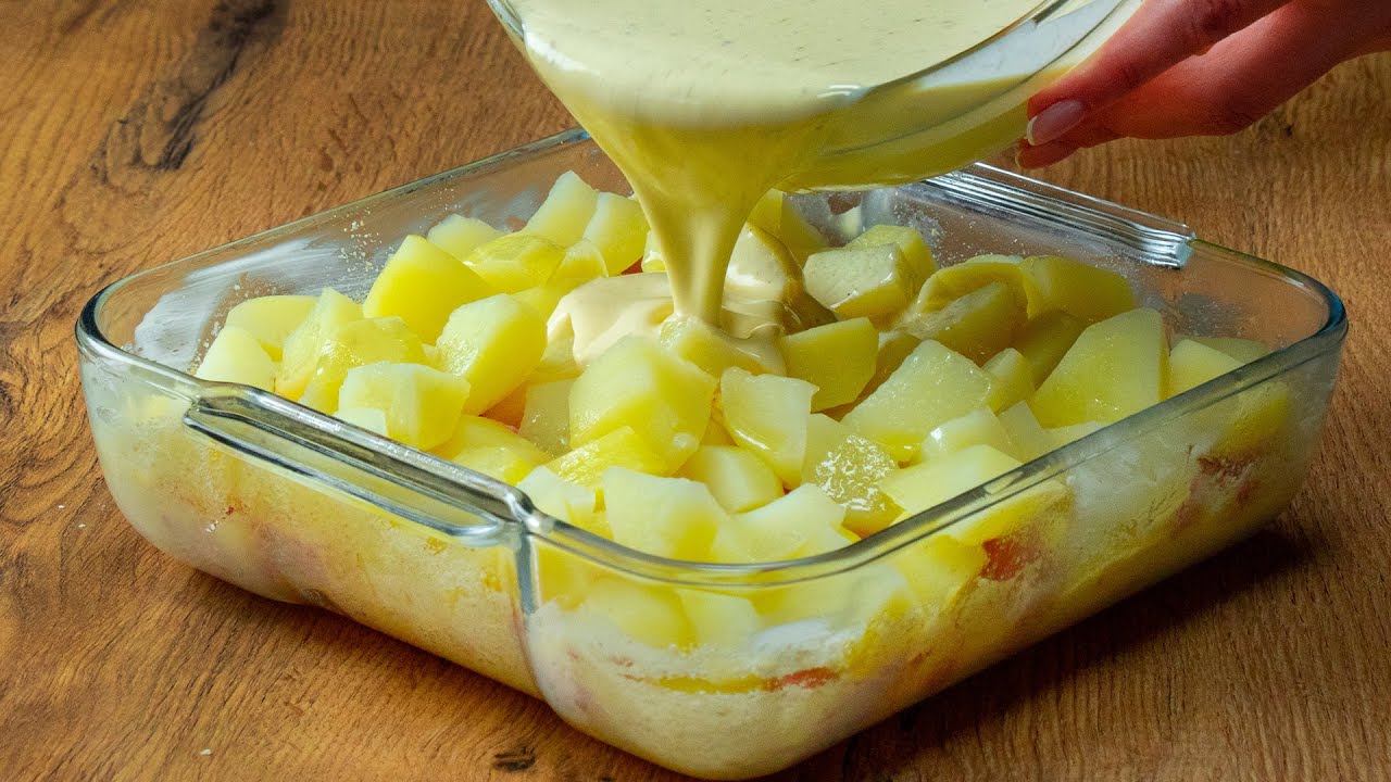 Ofenkartoffeln mit Schinken. Tolles Rezept, das täglich zubereitet wird | Cookrate - Deutschland
