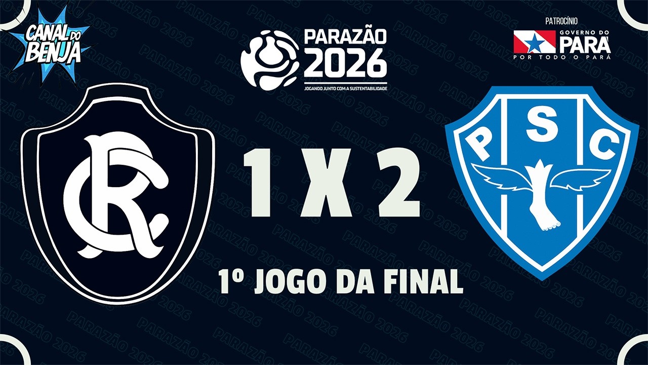 🔴 AO VIVO COM IMAGENS: REMO X PAYSANDU | PARAZÃO 2026 | Campeonato Paraense | Canal do Benja