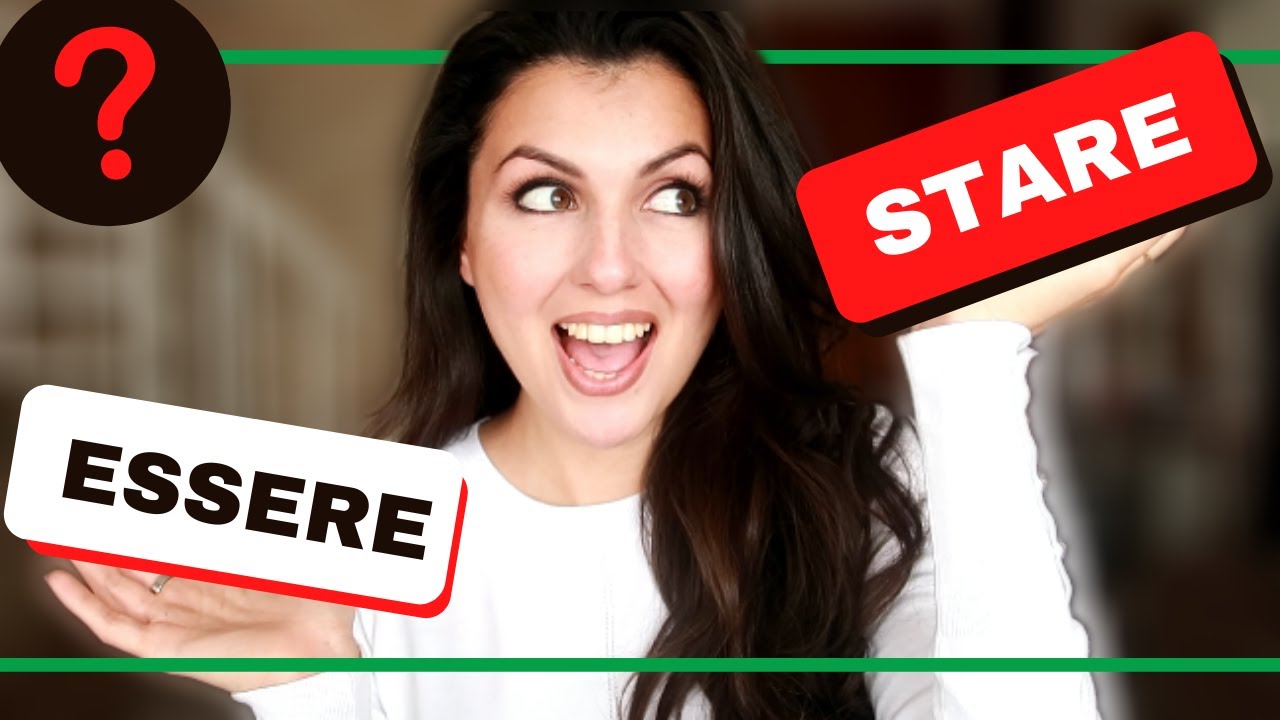 COMO y CUANDO usar ESSERE - STARE | Aprender italiano de manera facil y rapida|