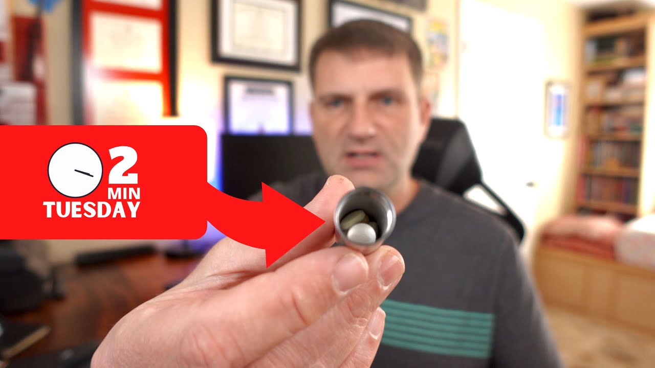 Awesome Pocket Pill Carrier (2 Minute Tuesday)
