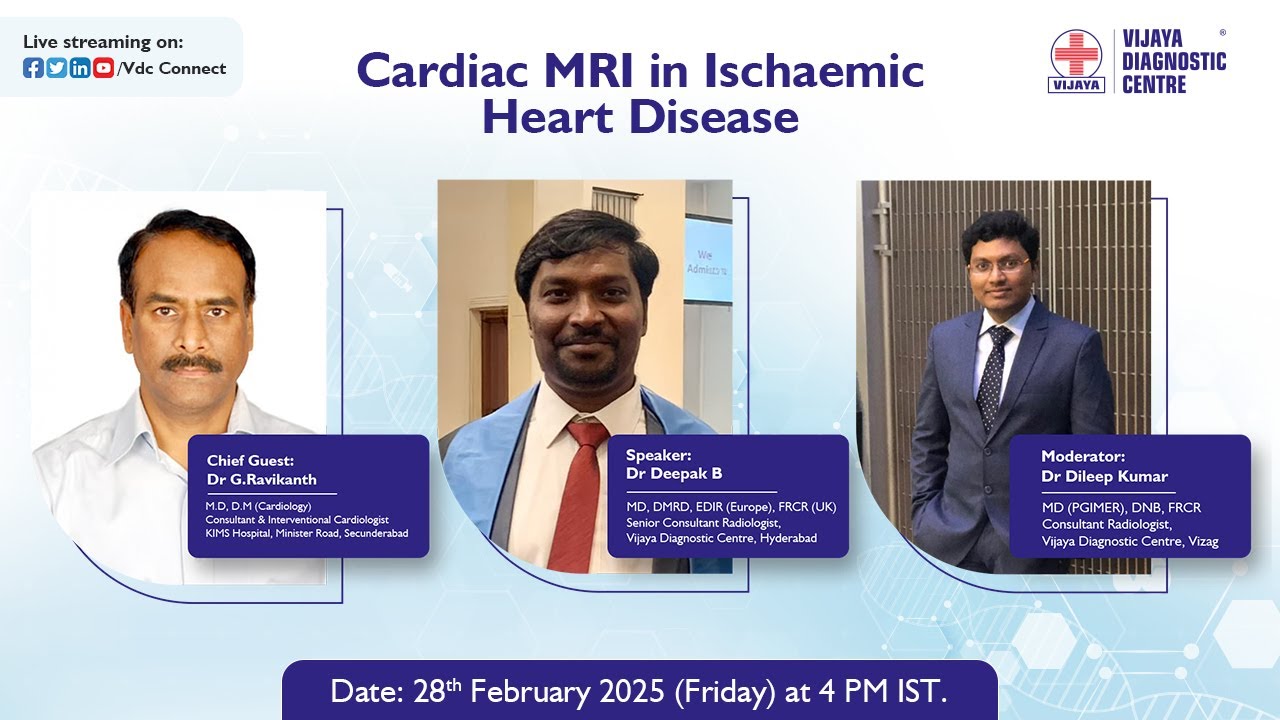 Webinar on “Cardiac MRI in ischaemic heart disease”