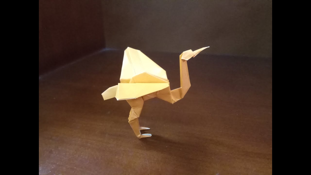 How To Make A Paper Origami Heron