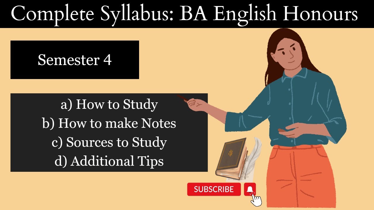 BA English Honours|| New Syllabus 4th semester DU Regular/Sol/NCWEB