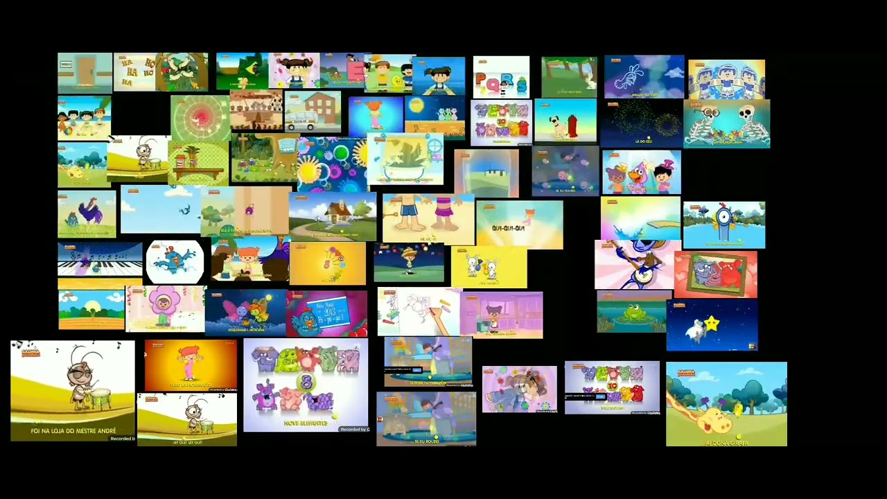 64 galinha pintadinha quadparison 