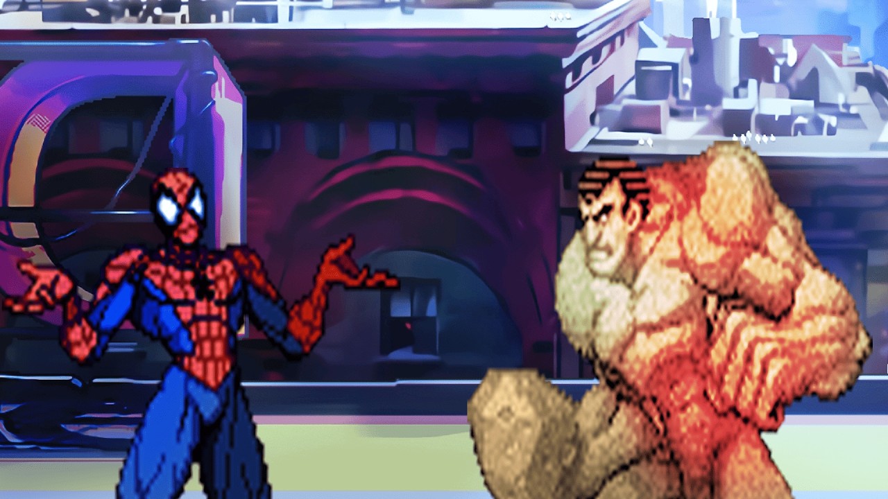 New Spider-Man VS Sandman // MUGEN