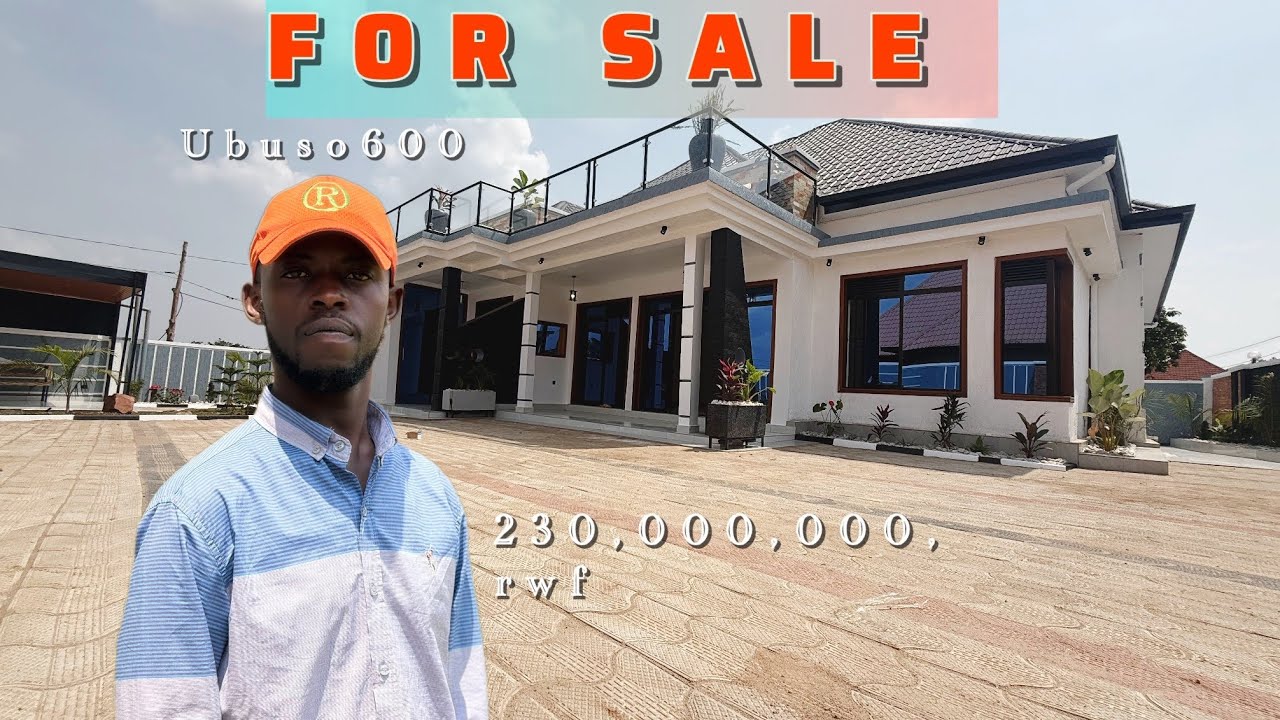 Inzu nziza igurishwa – Kanombe (ubuso 600m²)Ibyumba 4, tuwarete 3, dushe, iri ku muhanda mwiza 