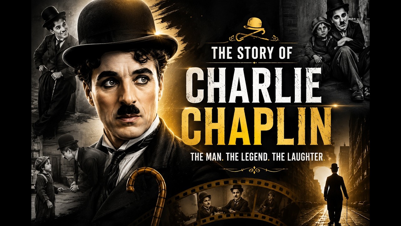 The Untold Story of Charlie Chaplin | From Poverty to Hollywood Legend