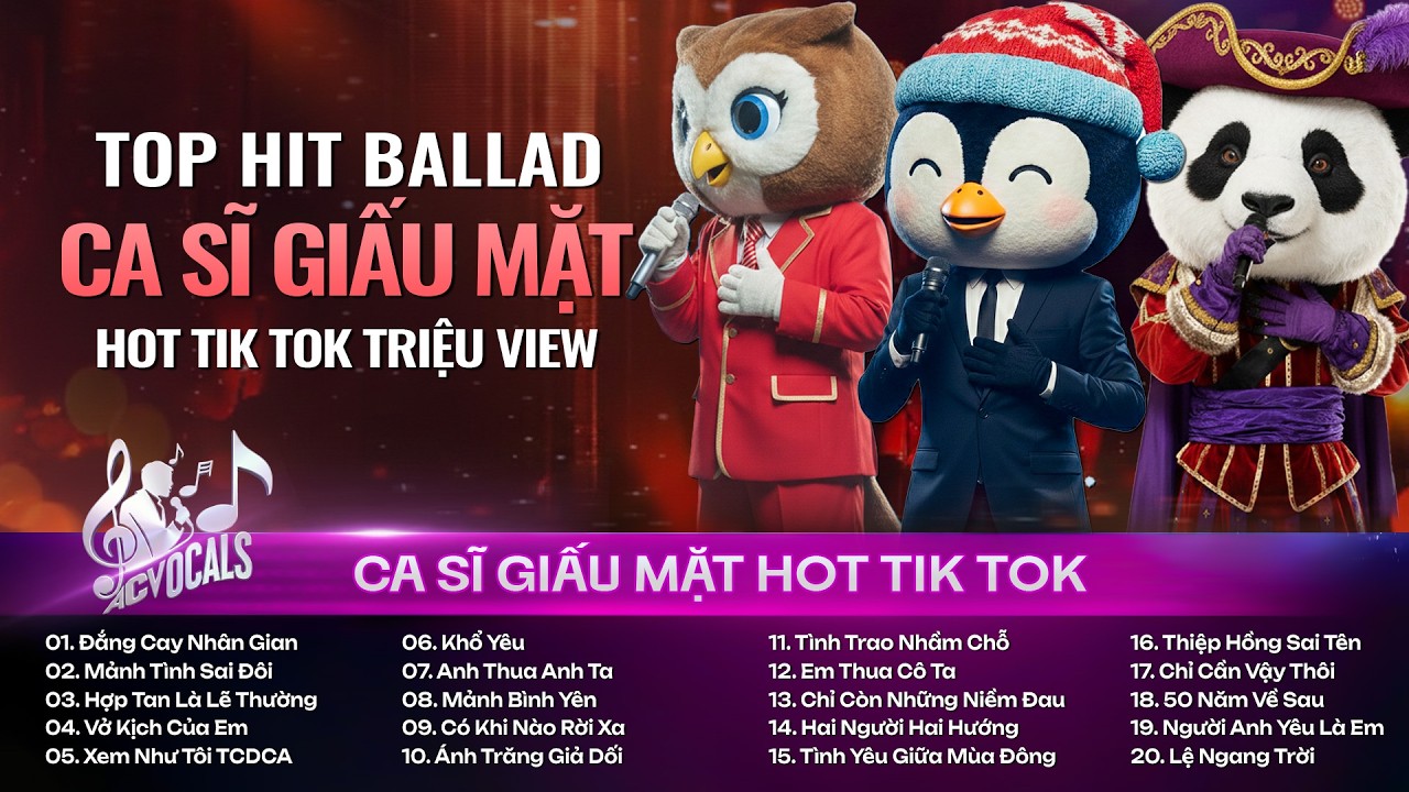Người Lạc Giữa Đêm Sâu Nghe Sương Rơi Cuối Phố - Đắng Cay Nhân Gian | Top Ca Sĩ Giấu Mặt Hay Nhất
