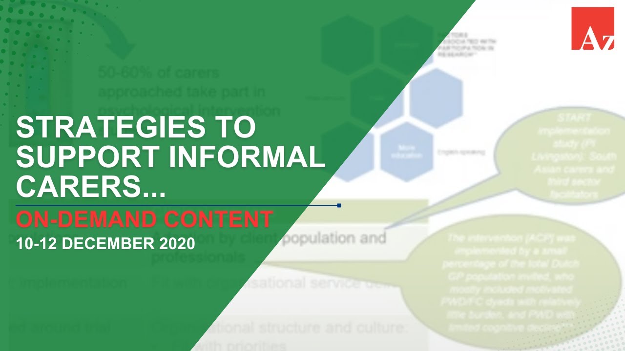 ADI 2020: Strategies to support informal carers of people with dementia (On-demand content)