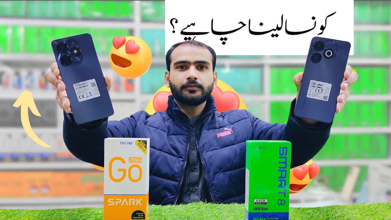 tecno spark go 2024 vs infinix smart 8 #tecnosparkgo2024