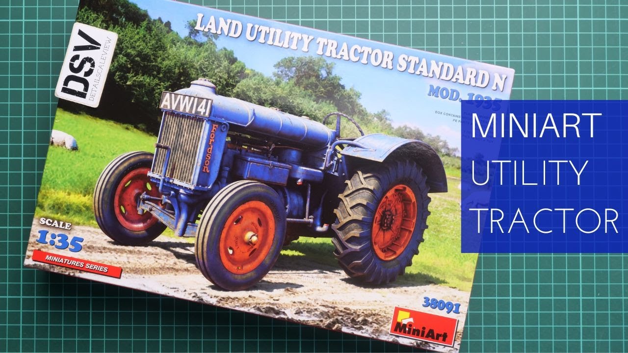 Miniart 1/35 Land Utility Tractor Standard N Mod.1935 (38091) Review