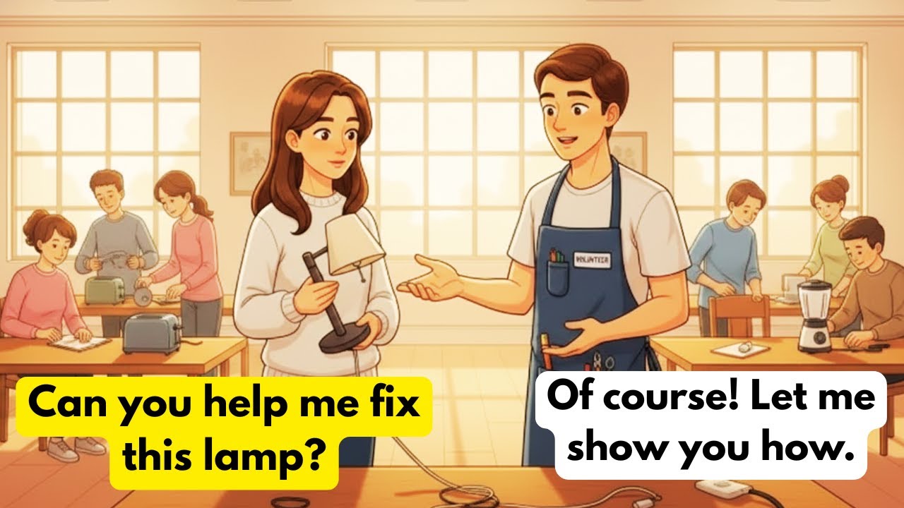 How to Ask for Help in English | Real-Life Conversation Practice (A1–A2)