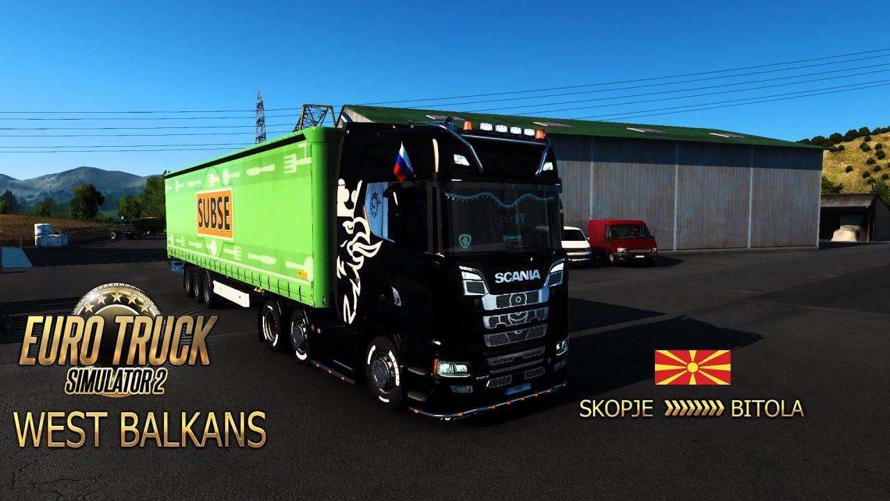 Euro Truck Simulator 2 Kamionom Preko Balkana #Ep 4