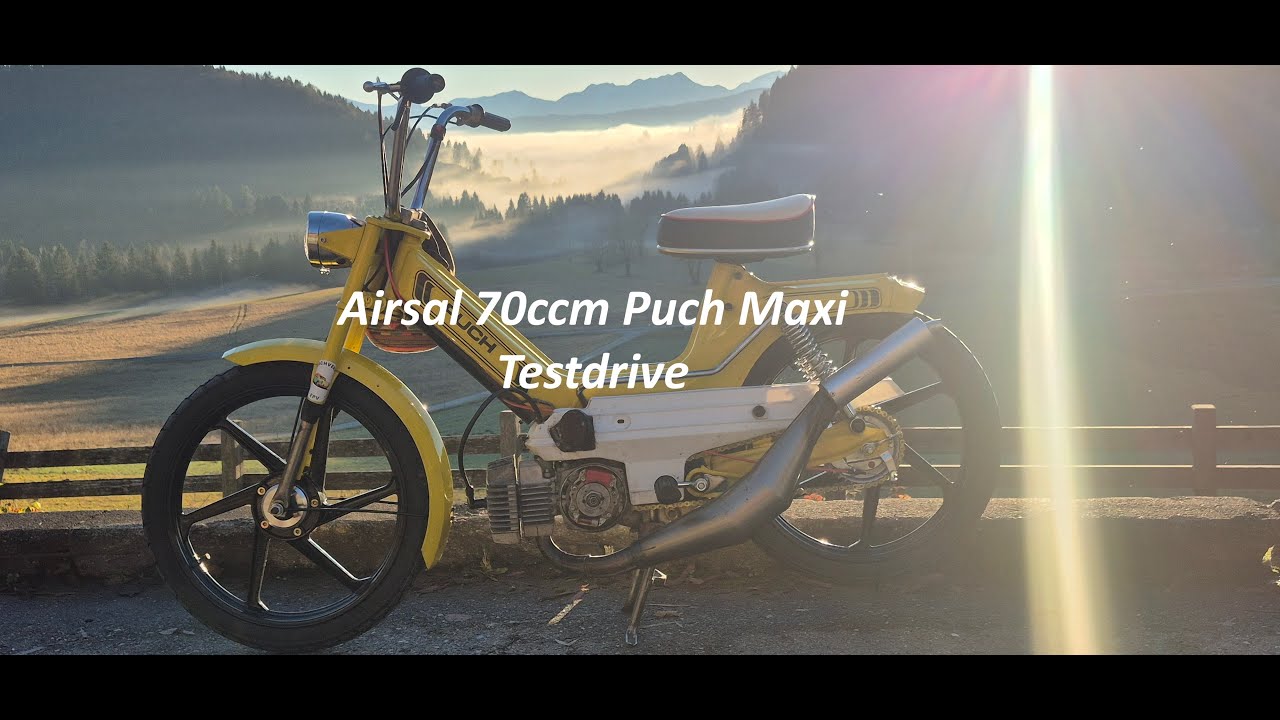 Puch Maxi 70ccm Airsal Testdrive