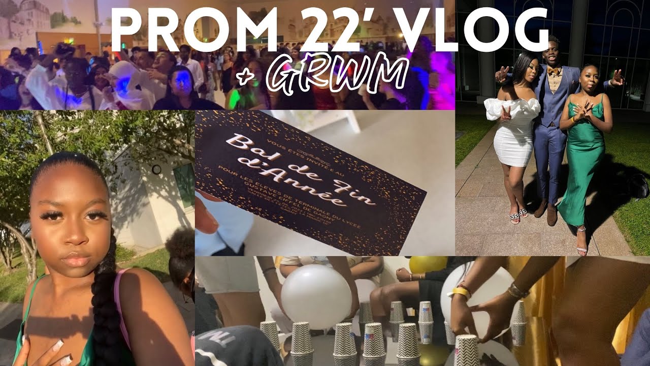 GRWM PROM VLOG 2022 🥂🎉