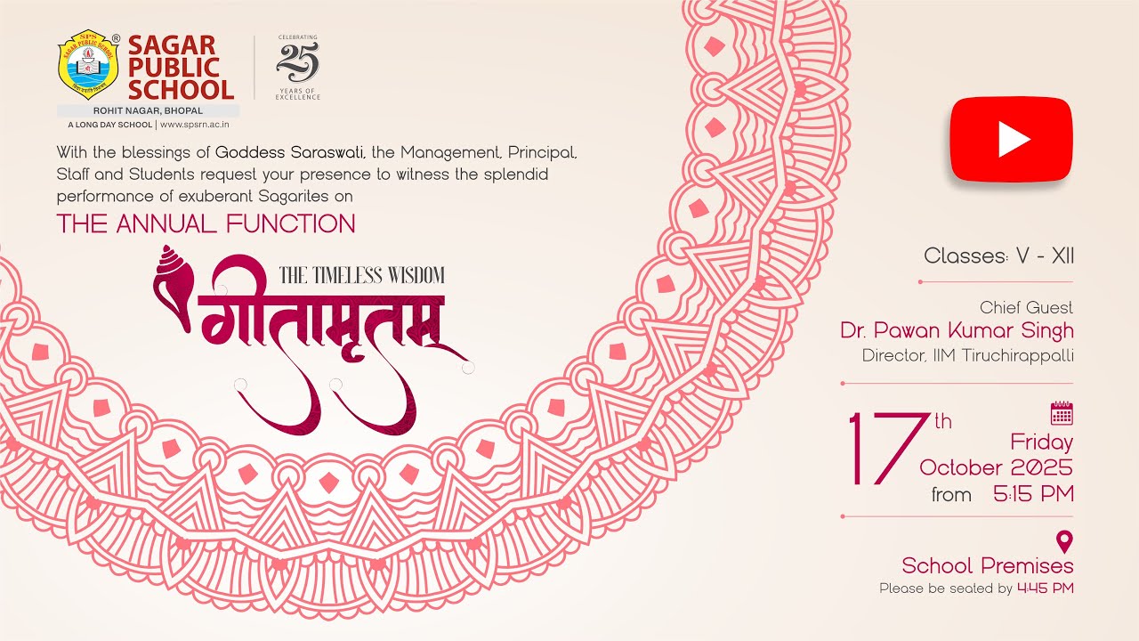 Gitamritam - The Timeless Wisdom | Senior Annual Function 2025 | Classes V-XII | SPS Rohit Nagar