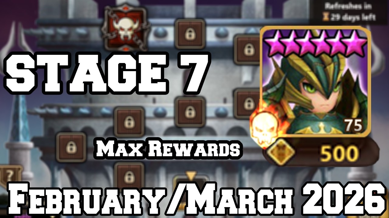TOA HELL STAGE 7 Max Rewards (500) February/March 2026!