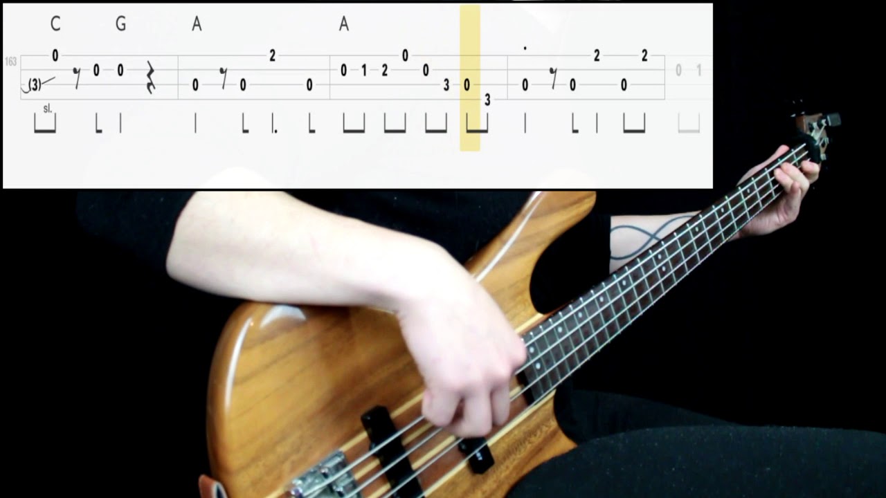 The Who - Won't Get Fooled Again (Bass Cover) (Play Along Tabs In Video)