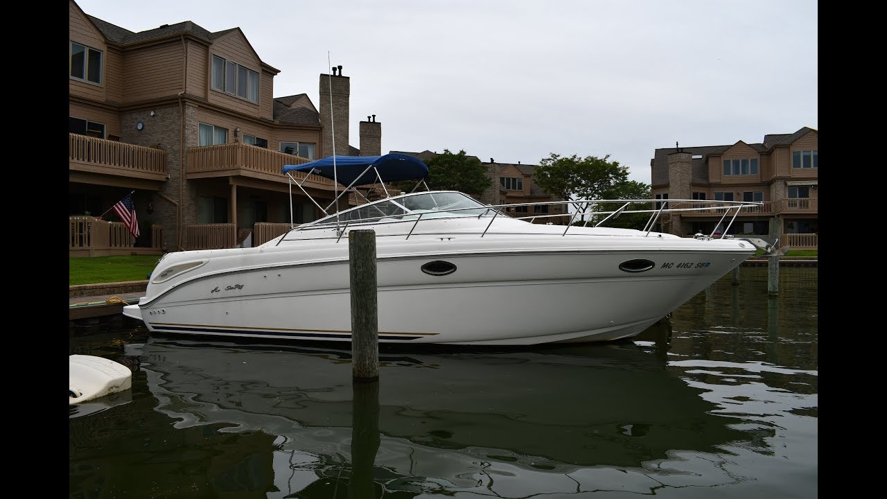 2000 Sea Ray 290 Amberjack; SOLD