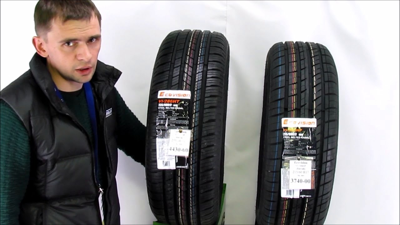 Шины Ovation Ecovision 286 HT и Ecovision 386 HP - видеообзор