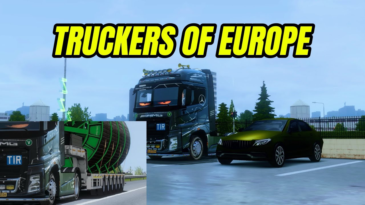 Truckers of Europe Job drive HIMAN Truck #eurotrucksimulator2 #iosgames #trucksimulator #truckgames 