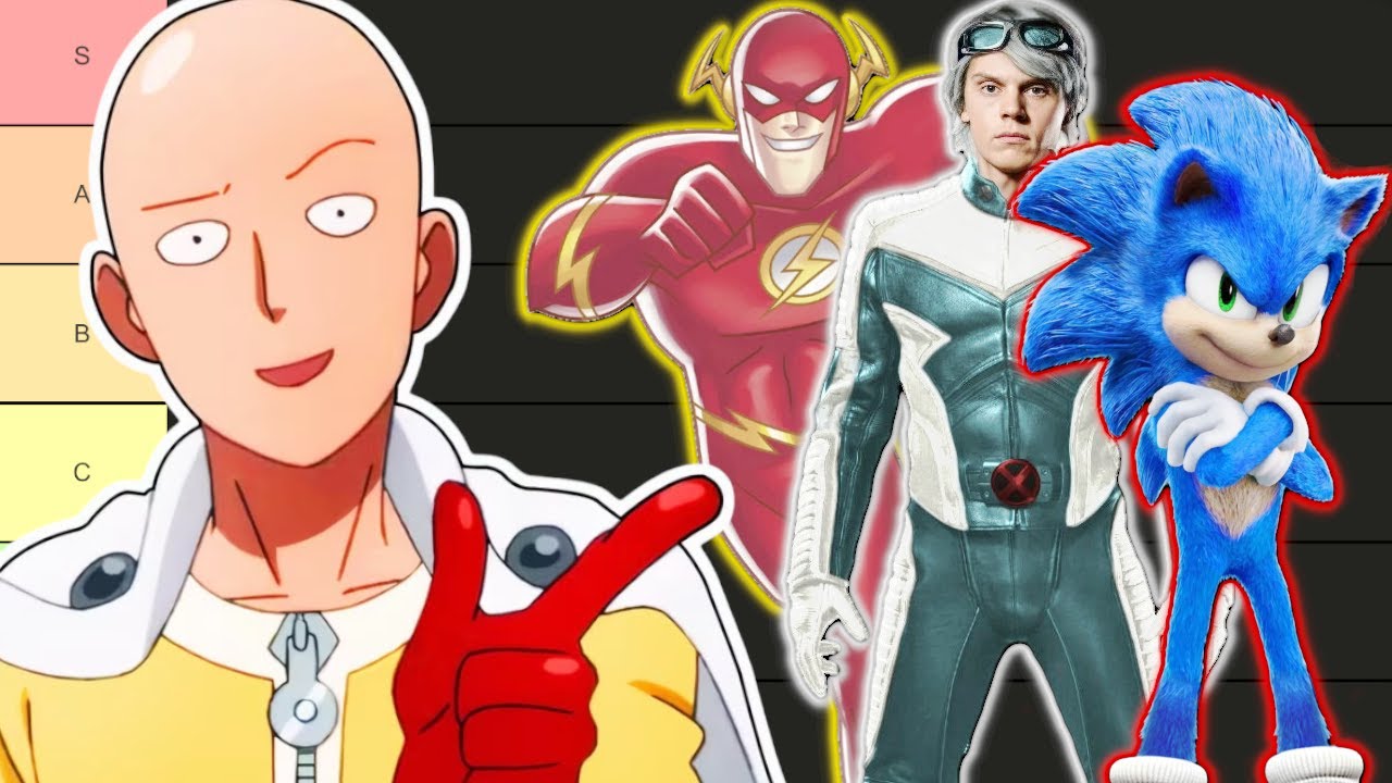 What Rank Would These SPEEDSTERS Be in One Punch Man?