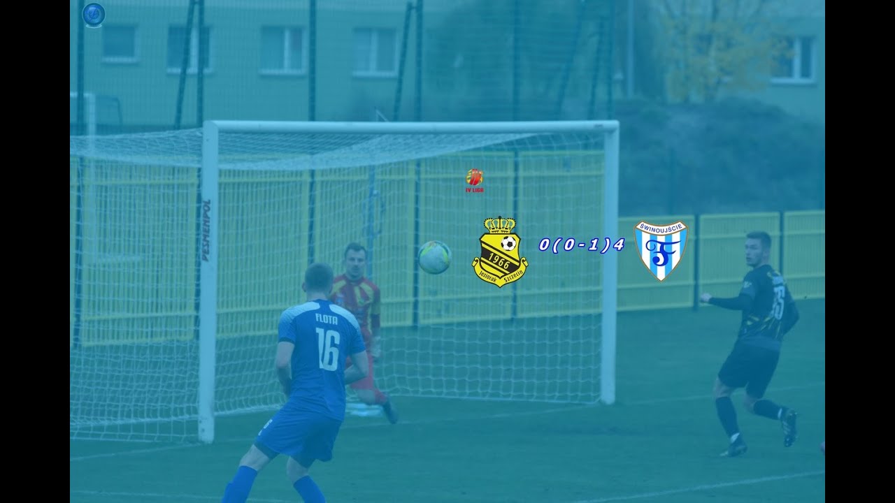 Skrót z meczu Jeziorak Szczecin 0 - 4 ( 0 - 1 ) Flota Świnoujście